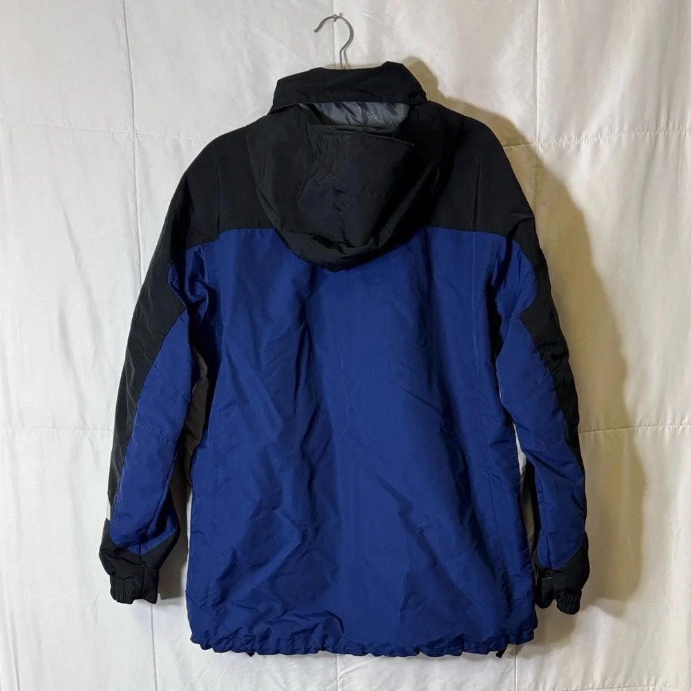 Columbia‎ Interchange Jacket Blue Black Hooded Outdoor Men’s Large